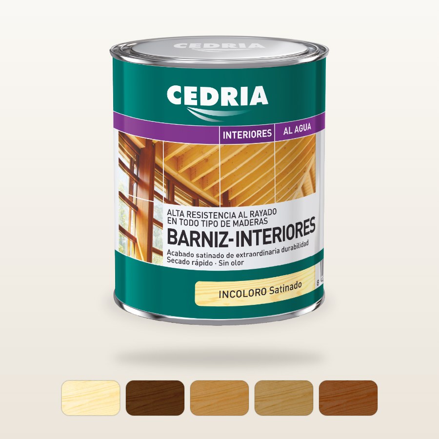 Barniz para madera de interior Barniz Interiores · Cedria